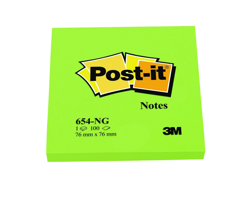 Notite-adezive-3M-Post-it-cub-76-x-76-mm-verde-neon-100-file