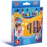 Set-creioane-cerate-Carioca-Baby-Jumbo-si-ascutitoare-6-bucati
