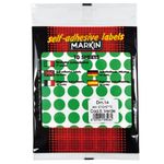 Etichete-autoadezive-rotunde-14-mm-verde-630-bucati-set