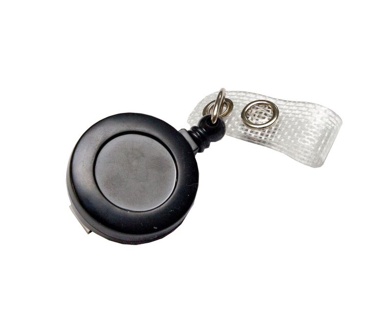 Clips-cu-fir-retractabil-negru