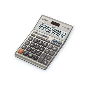 Calculator de birou 12 digits Casio DF-120BM argintiu