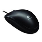 Mouse-optic-Logitech-B100-910-003357-Usb-bk
