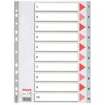 Index-plastic-Esselte-A4-1-10