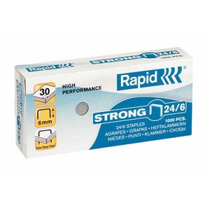 Capse 24/6 Rapid Strong 1000 bucati/cutie