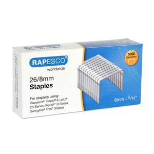Capse 26/8 Rapesco 5000 bucati/cutie