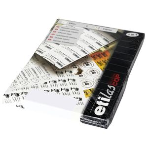 Etichete autoadezive Etilux  Etilascop 176/A4 alb
