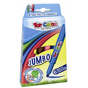 Carioci Toy Color Jumbo 6 culori