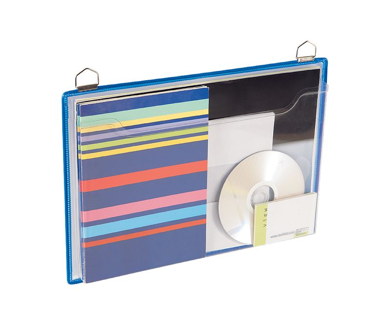 Display-Tarifold-A4-orizontal-cu-buzunar-PVC-5-bucati-set-albastre