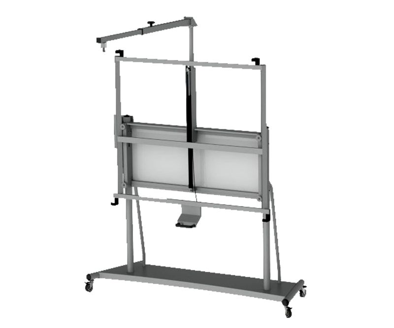 Stand-mobil-Bi-Silque-pentru-tabla-interactiva-206-x-264-x-42-cm