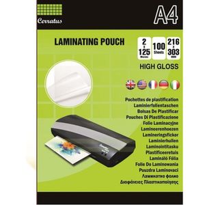 Folie laminat Cerratus A4 125 microni 100 bucati/top