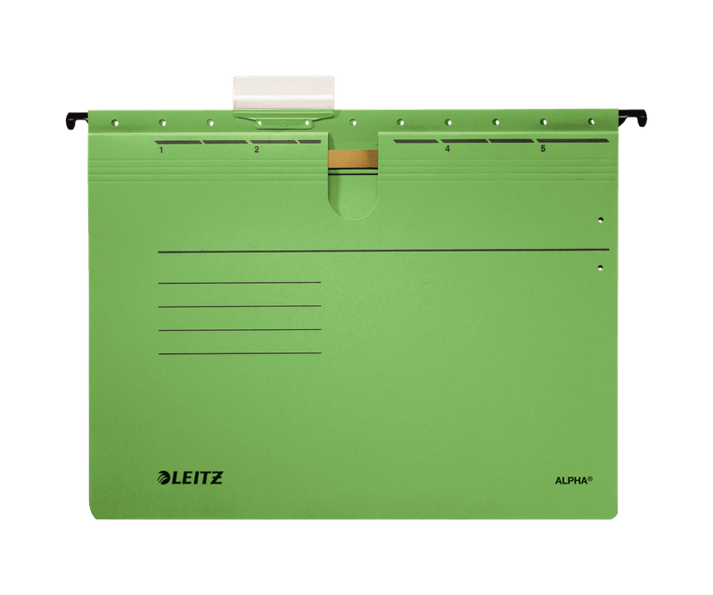 Dosar-suspendabil-Leitz-Alpha-cu-sina-verde