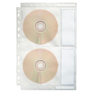 Folie de protectie Esselte pentru CD/DVD 120 microni