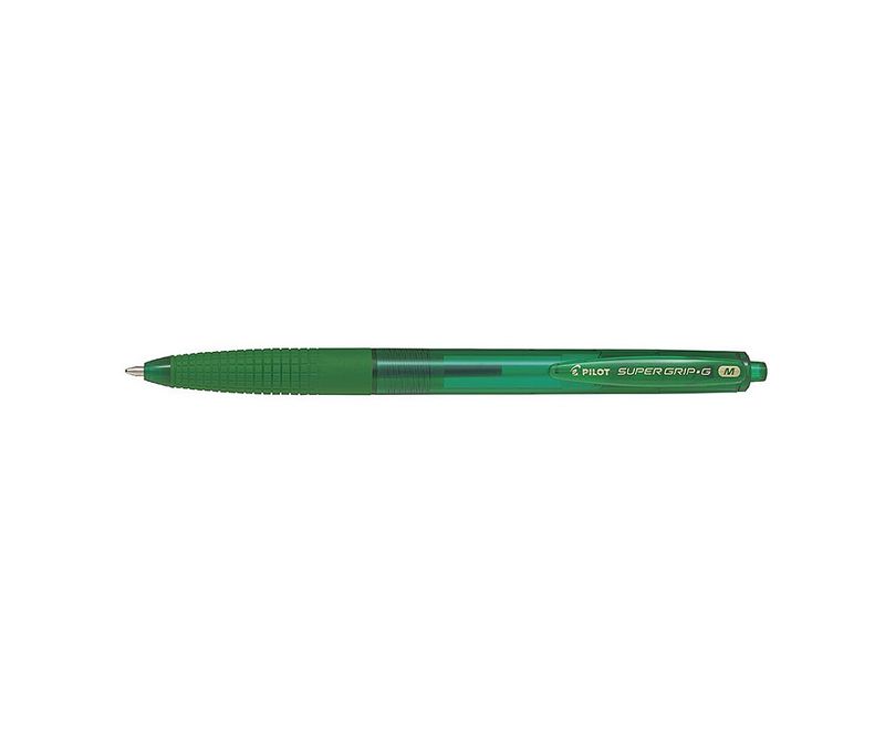 Pix-cu-bila-Pilot-Supergrip-G-1.0-mm-retractabil-verde