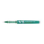 Roller-reincarcabil-Pilot-V5-Hi-Tecpoint-0.5-mm-verde