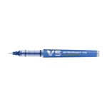 Roller-reincarcabil-Pilot-V5-Hi-Tecpoint-0.5-mm-albastru