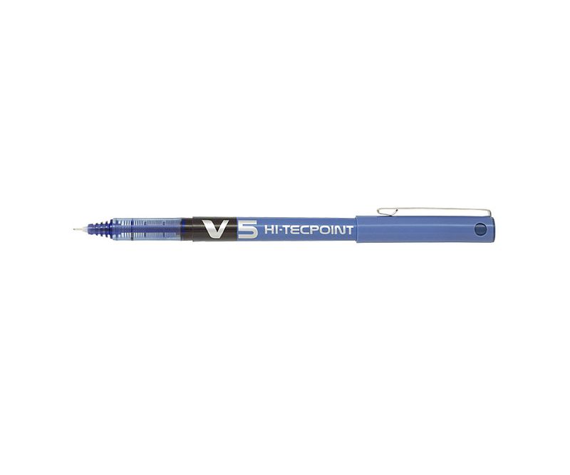 Roller-Pilot-V5-Hi-Tecpoint-0.5-mm-albastru