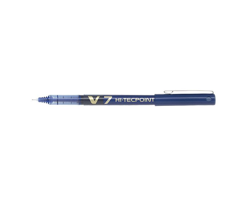 Roller-Pilot-V7-Hi-Tecpoint-0.7-mm-albastru