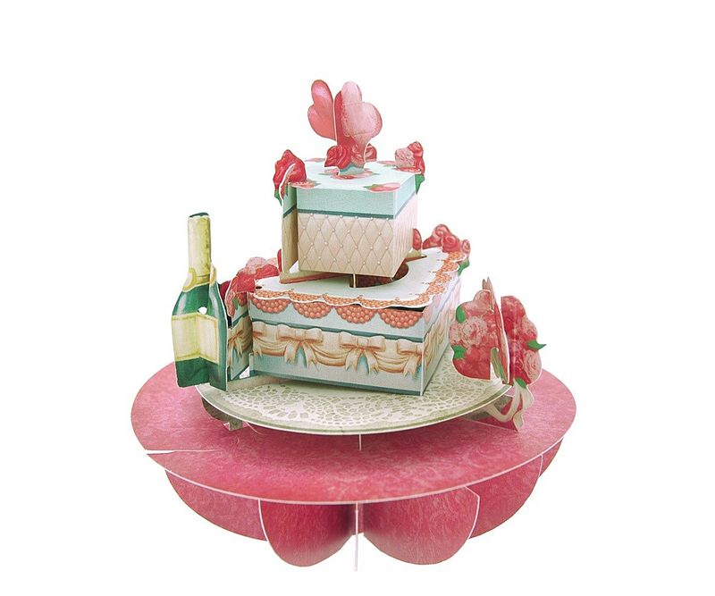 Felicitare-3D-Pirouettes-tort