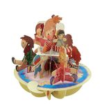 Felicitare-3D-Pirouettes-papusi