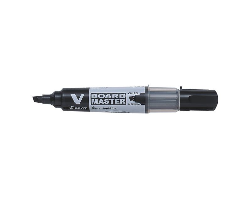 Marker-pentru-tabla-Pilot-Vboard-Master-varf-tesit-6-mm-negru