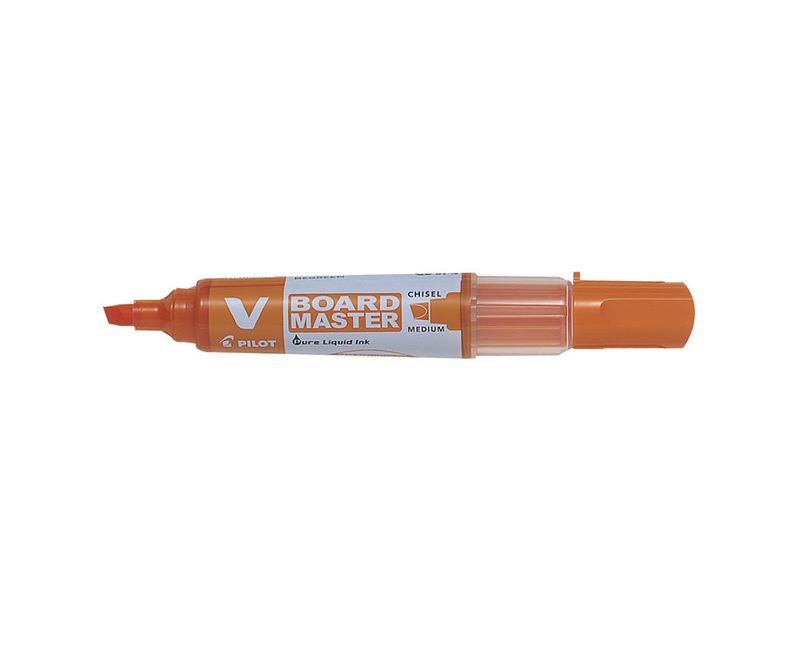 Marker-pentru-tabla-Pilot-Vboard-Master-varf-tesit-6-mm-portocaliu