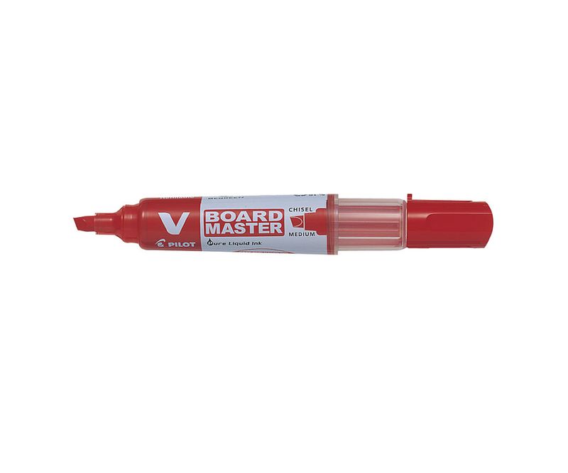 Marker-pentru-tabla-Pilot-Vboard-Master-varf-tesi-6-mm-rosu