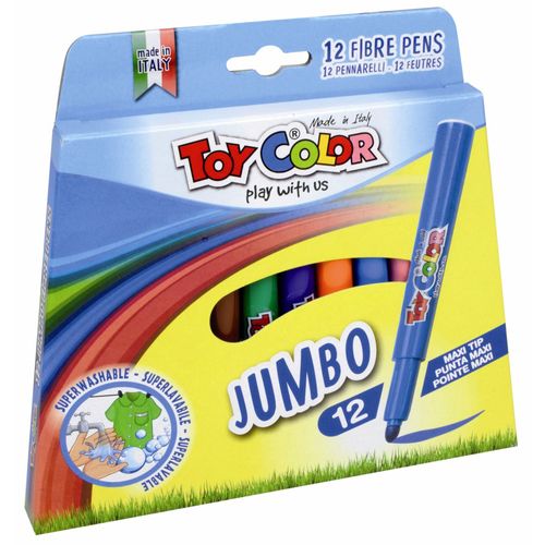 Carioci Toy Color Jumbo 12 culori