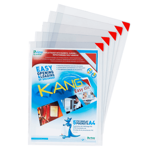 Buzunar prezentare Tarifold Easy Click repozitionabile A4 5 bucati/set
