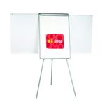 Flipchart-magnetic-Bi-Silque-cu-brate-extensibile-rama-din-aluminiu-70-x-100-cm