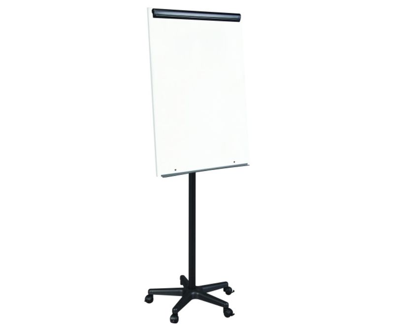 Flipchart-nemagnetic-Bi-Silque-cu-trepied-mobil-fara-rama-70-x-100-cm