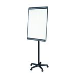 Flipchart-magnetic-Bi-Silque-cu-trepied-mobil-rama-din-plastic-70-x-100-cm
