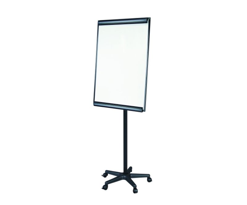 Flipchart-magnetic-Bi-Silque-cu-trepied-mobil-rama-din-plastic-70-x-100-cm