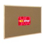 Panou-de-pluta-Bi-Silque-rama-din-lemn-60-x-90-cm