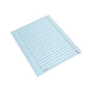 Separator A4 carton 10 bucati/set bleu