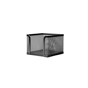 Suport cub hartie mesh metalic negru