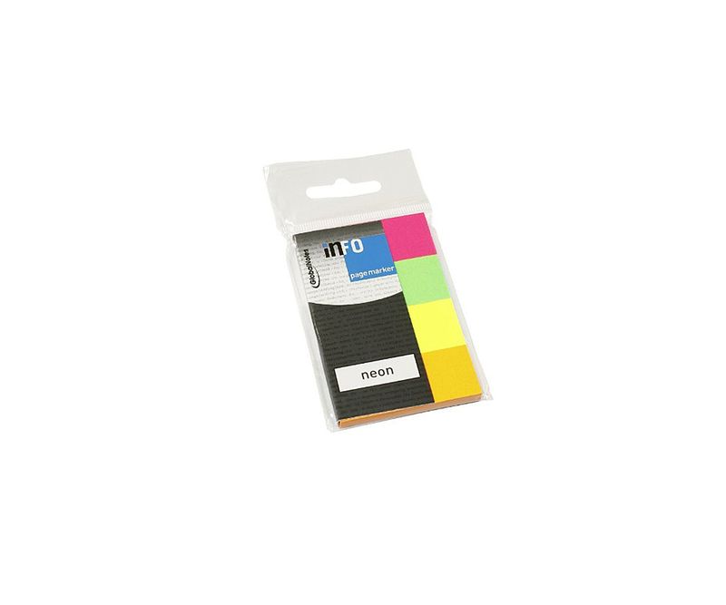 Notite-adezive-index-Info-Notes-20-x-50-mm-culori-neon