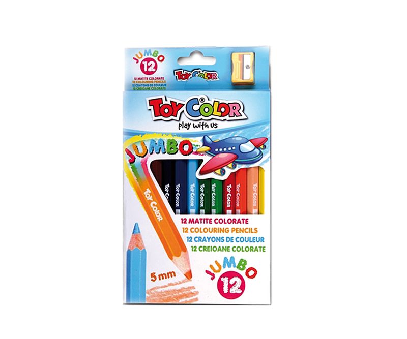 Set-creioane-colorate-Toy-Color-Jumbo-12-bucati