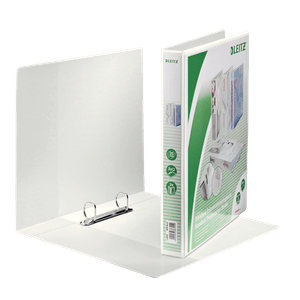 Caiet mecanic Leitz Panorama Maxi A4 mecanism 2DR inel 25 mm alb