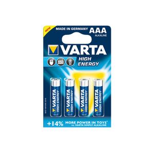Baterii R3 Varta AAA High energy 1.5V 4 bucati/Set