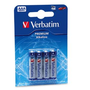 Baterii AAA LR03 Verbatim Alkaline 1.5V 4 bucati/Set