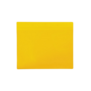 Buzunar orizontal magnetic Tarifold pentru identificare A4 galben 10 bucati/set
