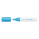 Marker-cu-vopsea-Pilot-Pintor-varf-mediu-albastru-metalic