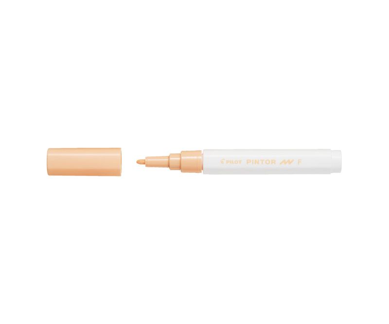 Marker-cu-vopsea-Pilot-Pintor-varf-fin-orange-pal
