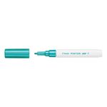 Marker-cu-vopsea-Pilot-Pintor-varf-fin-verde-metalic