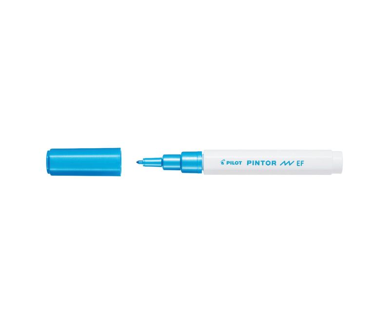 Marker-cu-vopsea-Pilot-Pintor-varf-extrafin--albastru-metalic
