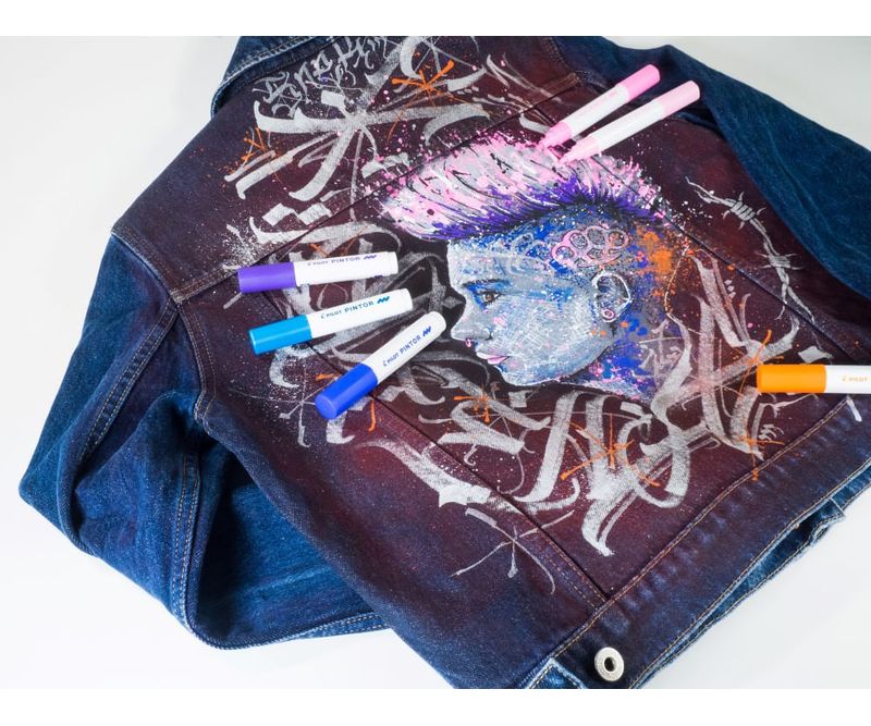 Marker-cu-vopsea-Pilot-Pintor-varf-fin-violet