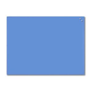 Tabla magnetica sticla albastra de perete 60 x 80 cm Naga
