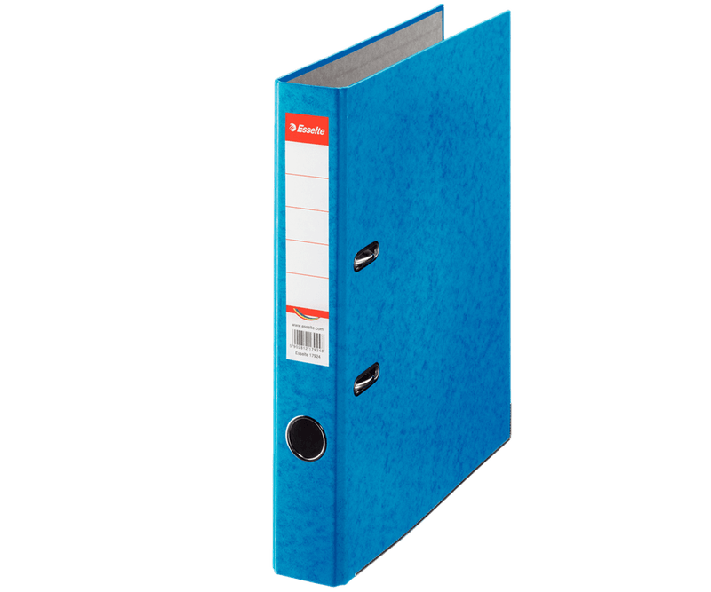 Biblioraft-Esselte-Rainbow-carton-A4-5-cm-albastru