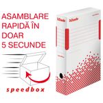 Cutie de arhivare Esselte Speedbox, 80 mm