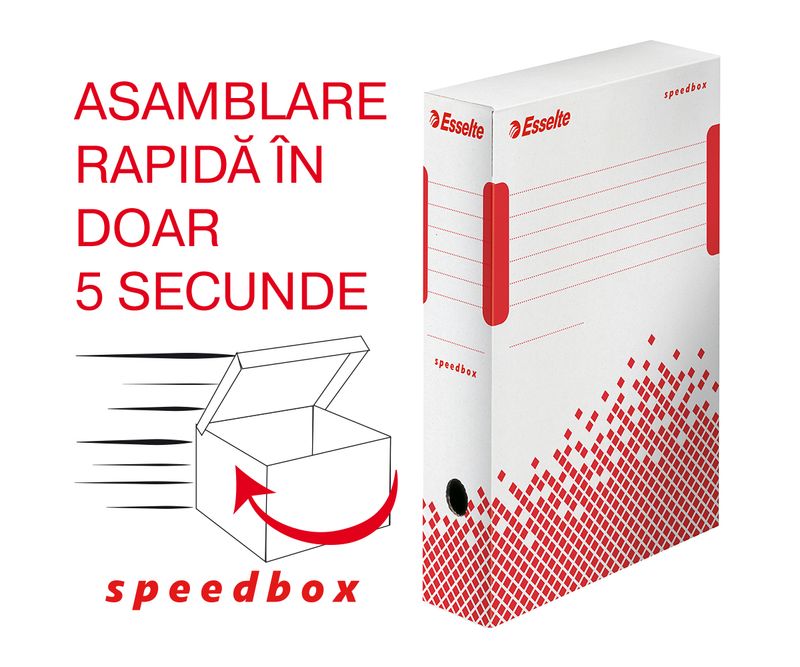 Cutie de arhivare Esselte Speedbox, 100 mm
